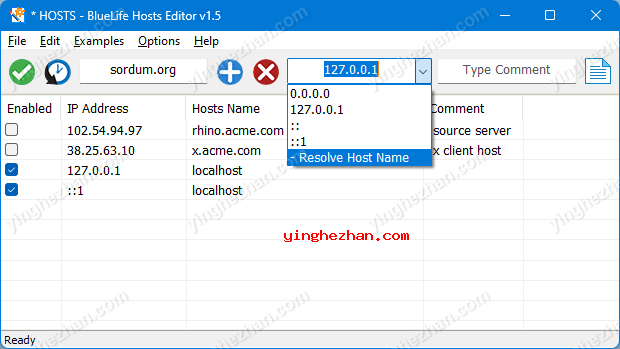 BlueLife HostsEditor编辑Hosts文件教程