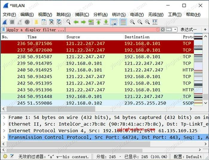 抓包分析界面截图2