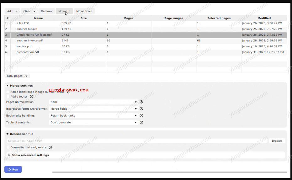 PDFsam Basic合并PDF文件教程