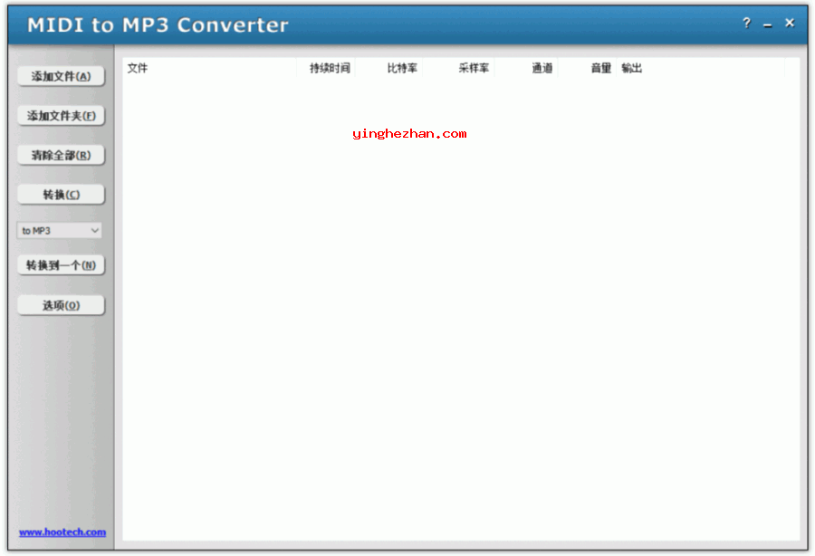 MIDI to MP3 Converter工具截图