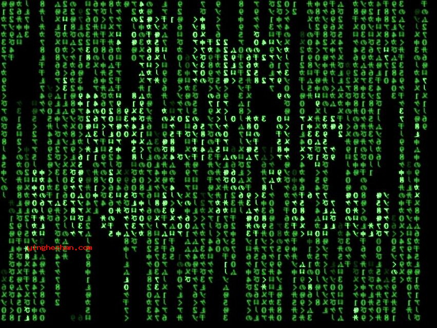 黑客帝国矩阵屏保-Matrix Screensaver-黑客风数字代码雨屏保