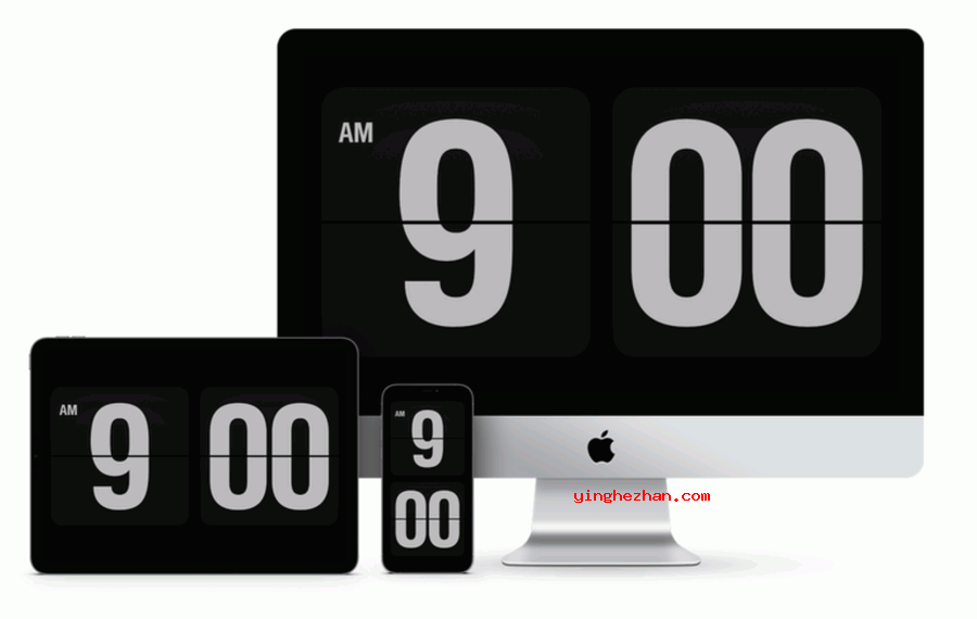 fliqlo 翻页时钟屏保-将电脑屏幕变成翻转时钟