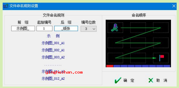 文件命名设置