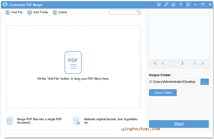 PDF Merger合并器将多个pdf文件合并为一个教程