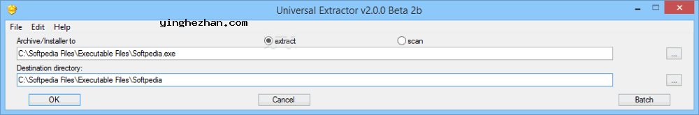 Universal Extractor 2.0界面