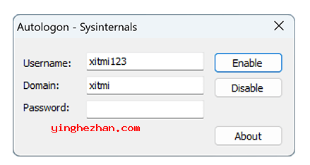 win10与win11自动登录设置工具-Autologon-类似win7自动登录进系统